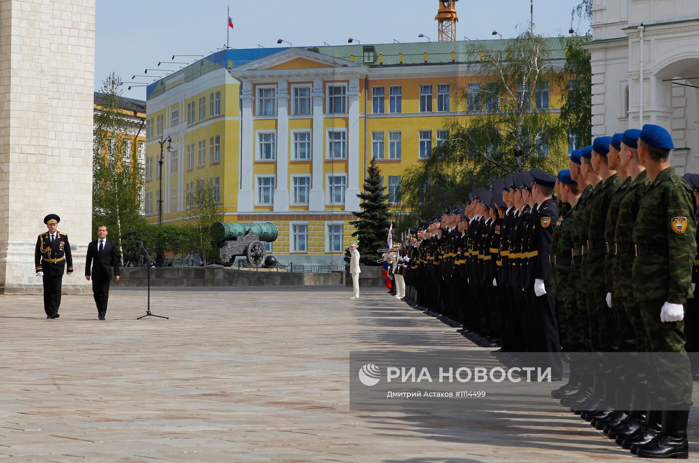 Церемония инаугурации избранного президента РФ В.Путина