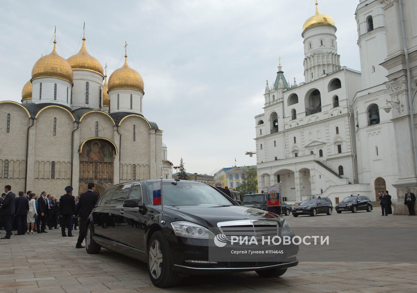 Церемония инаугурации избранного президента РФ В.Путина