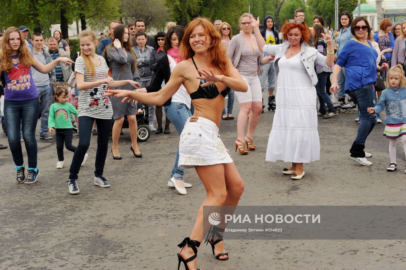 Праздник "День танца" в Москве