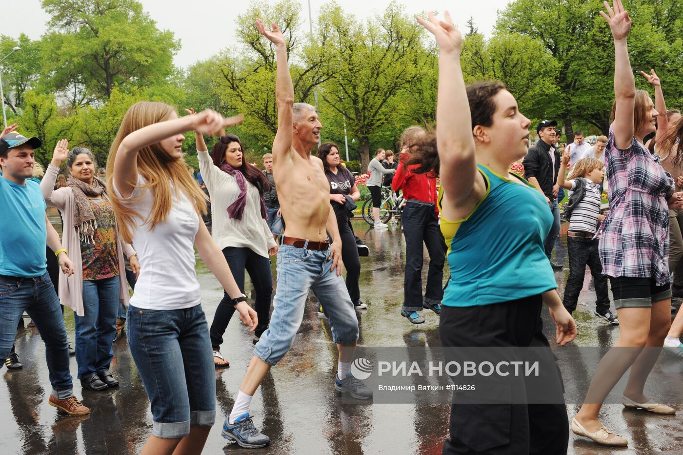 Праздник "День танца" в Москве