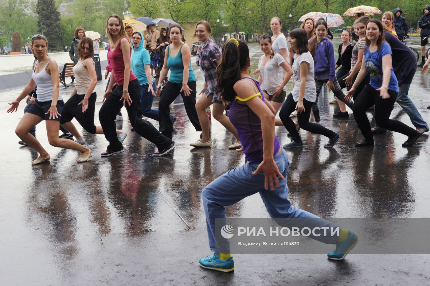 Праздник "День танца" в Москве