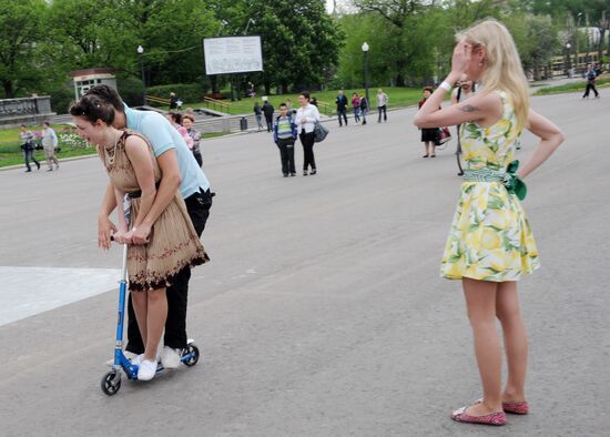 Праздник "День танца" в Москве