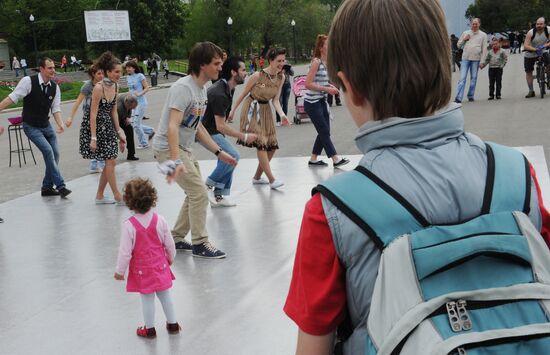 Праздник "День танца" в Москве
