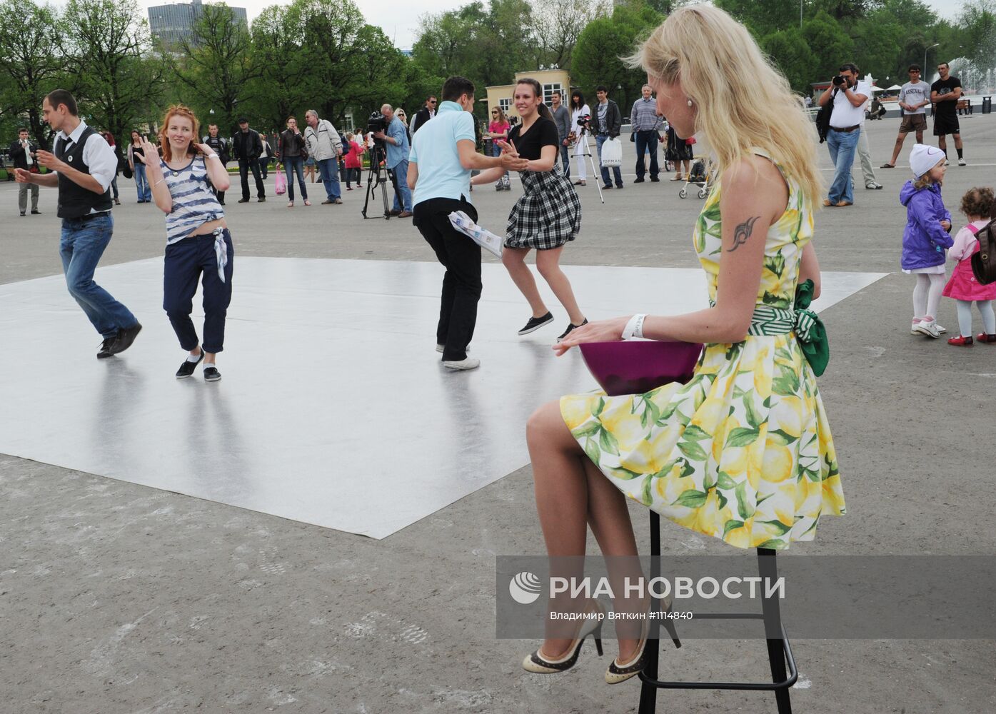 Праздник "День танца" в Москве