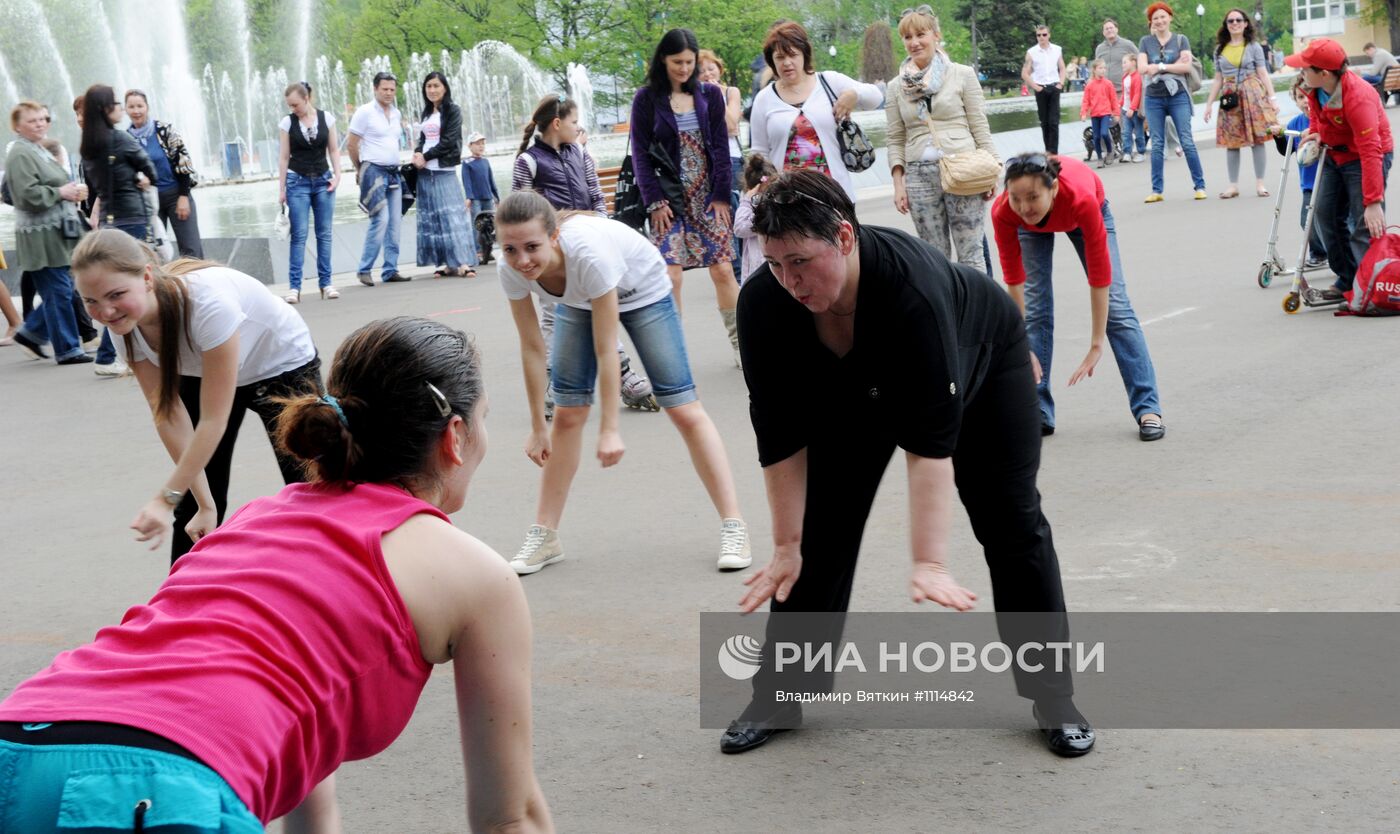 Праздник "День танца" в Москве