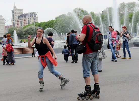 Праздник "День танца" в Москве