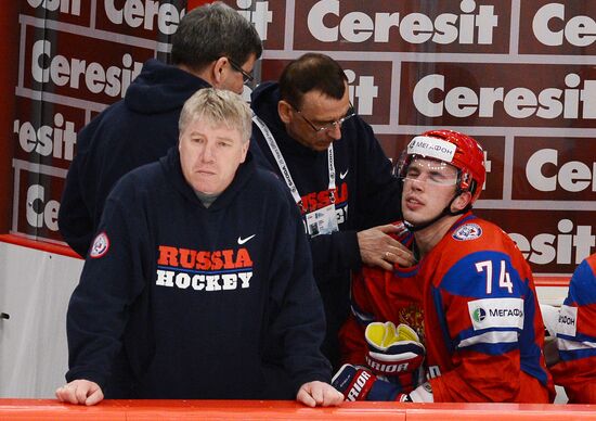 Хоккей. Чемпионат мира. Матч Россия - Германия