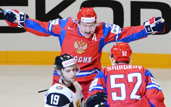 Хоккей. Чемпионат мира. Матч Россия - Германия