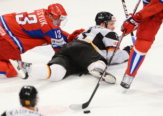 Хоккей. Чемпионат мира. Матч Россия - Германия