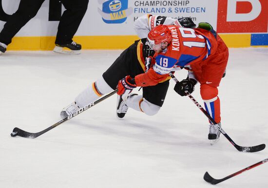 Хоккей. Чемпионат мира. Матч Россия - Германия