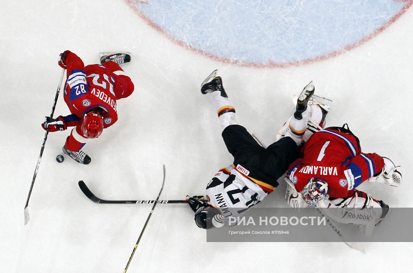 Хоккей. Чемпионат мира. Матч Россия - Германия