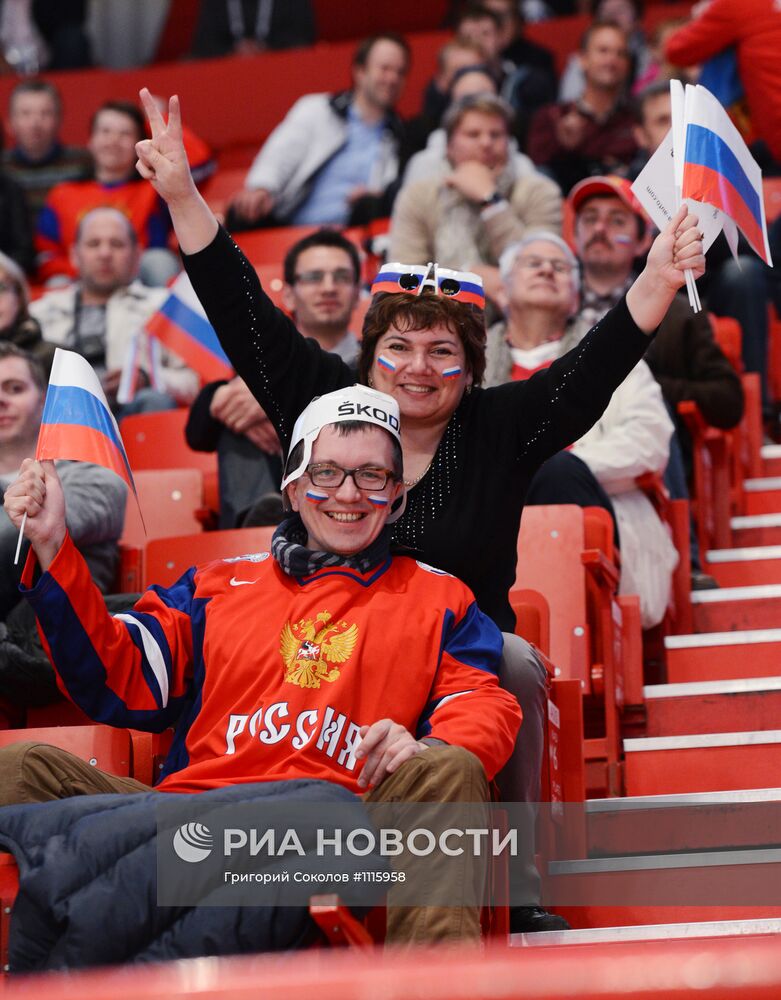 Хоккей. Чемпионат мира. Матч Россия - Германия