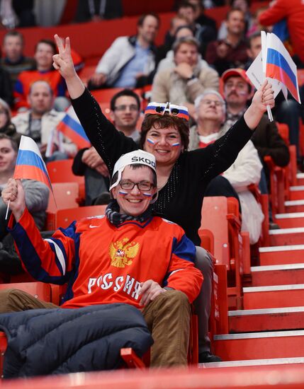 Хоккей. Чемпионат мира. Матч Россия - Германия