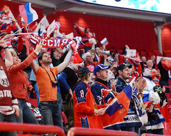Хоккей. Чемпионат мира. Матч Россия - Германия