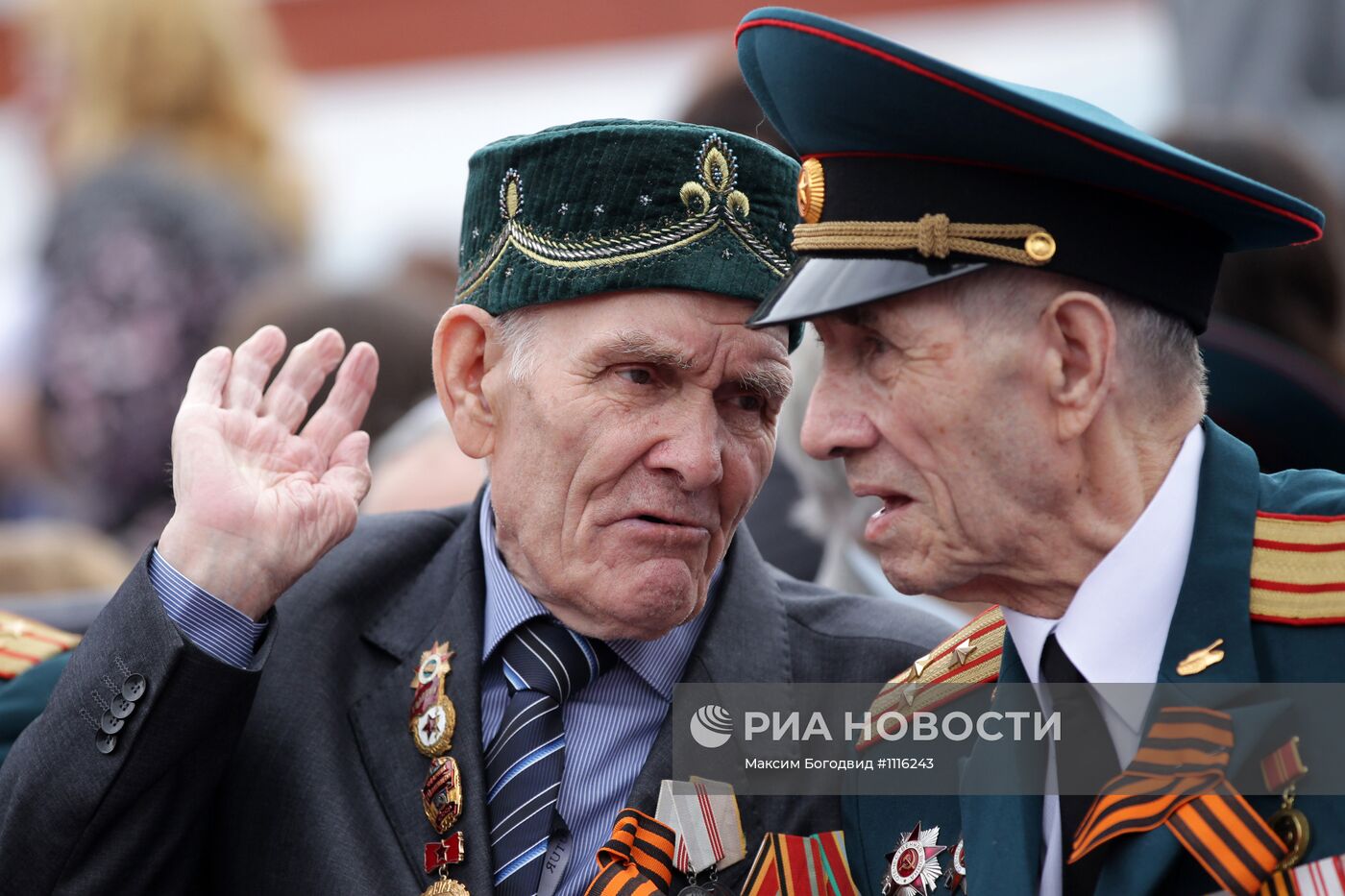 Празднование Дня Победы в Казани