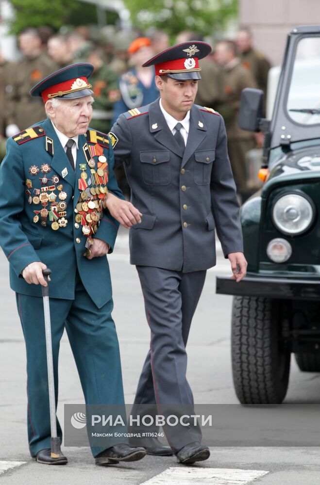 Празднование Дня Победы в Казани