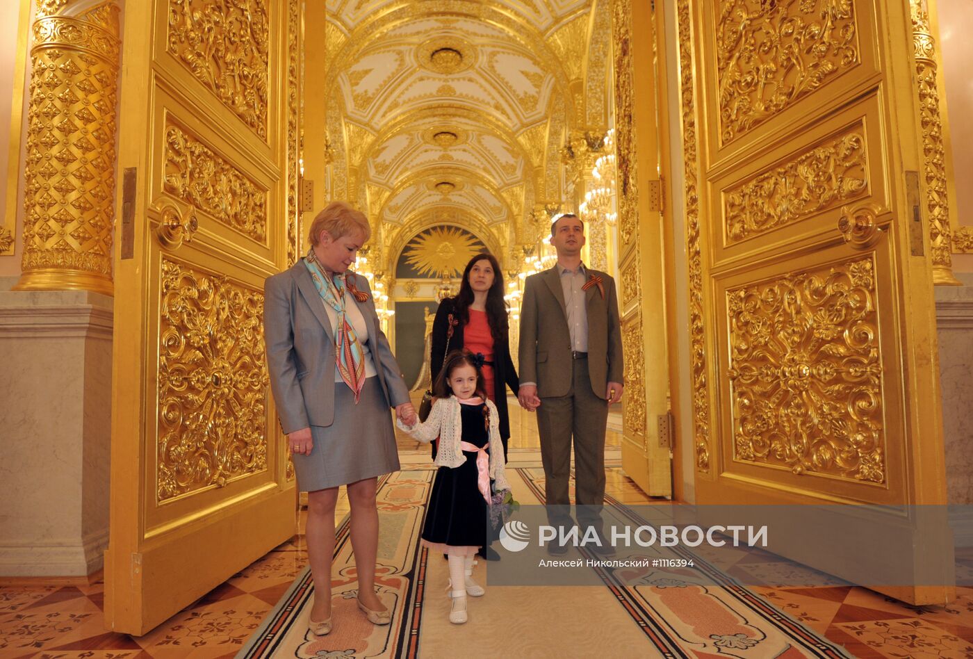 В.Путин встретился с пациенткой Центра детской онкологии