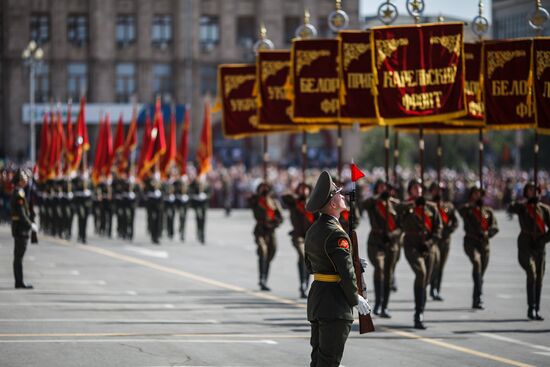 Празднование Дня Победы в Волгограде
