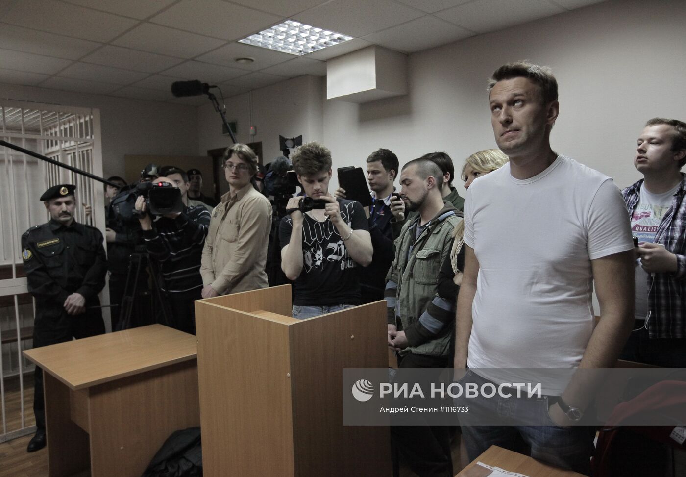 Алексей Навальный заключен под стражу на 15 суток