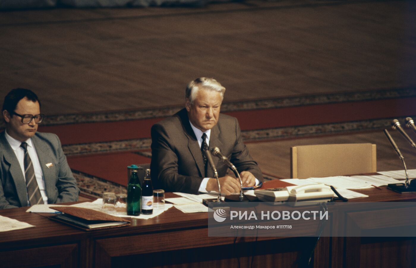 Президент РФ Б.Н. Ельцин