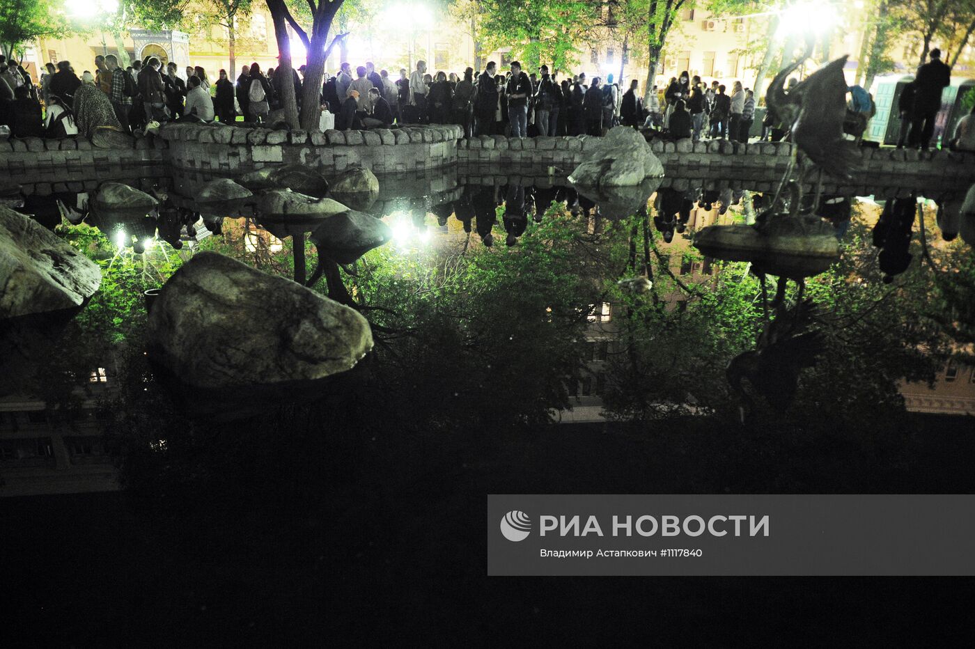 Акция оппозиции на Чистопрудном бульваре