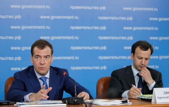 Рабочая поездка Д. Медведева в Тамбов