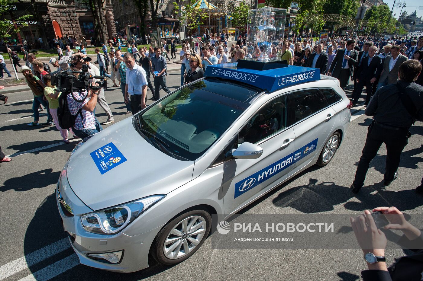 Кубок Чемпионата Европы по футболу в Киеве