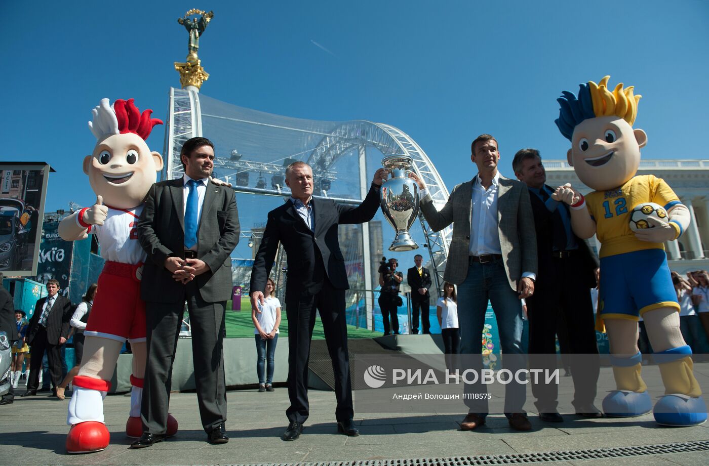 Кубок Чемпионата Европы по футболу в Киеве