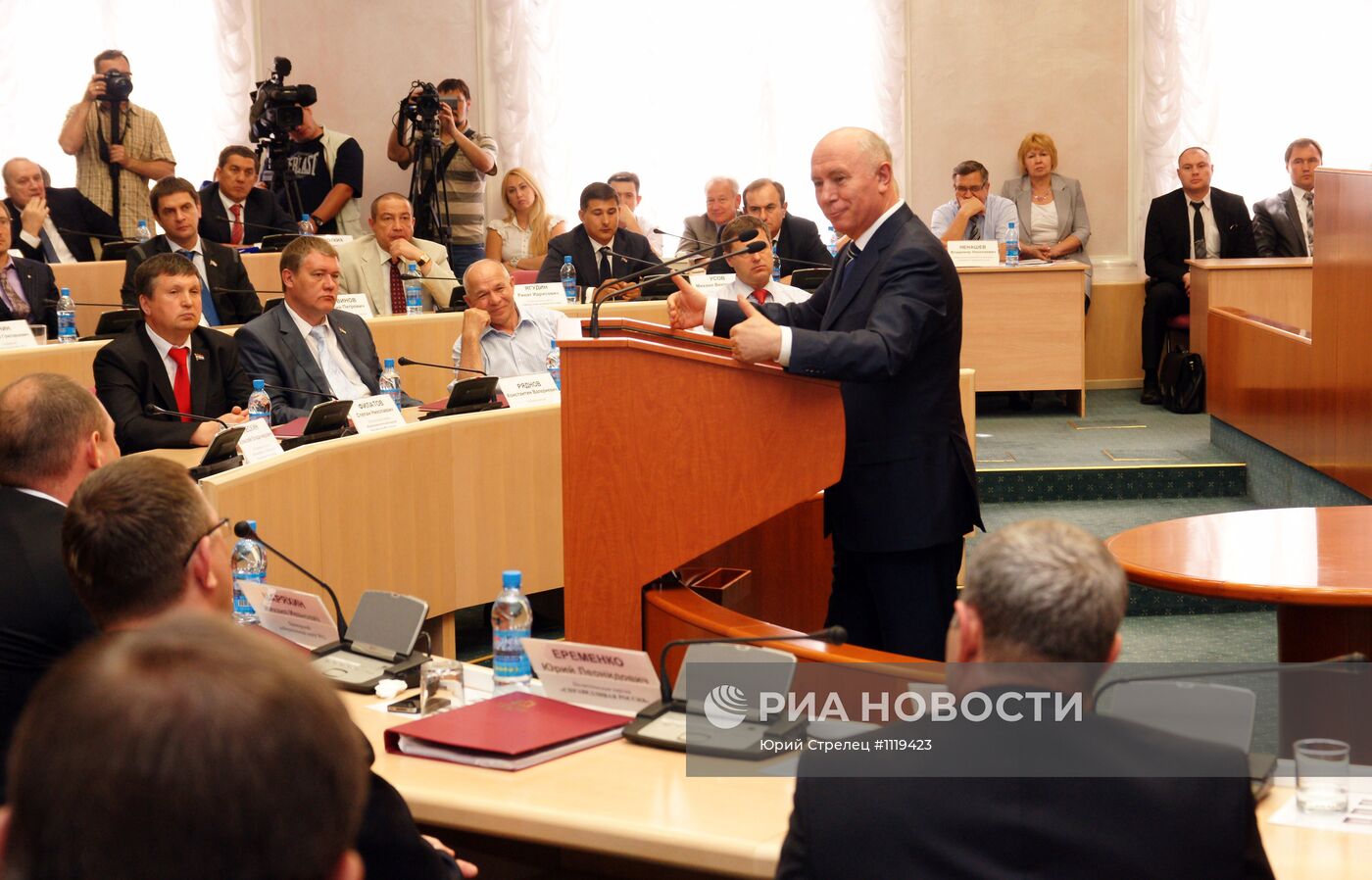 Рассмотрение кандидатуры губернатора Самарской области