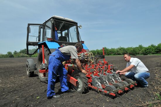 Весенне-полевые работы в Ставропольском крае