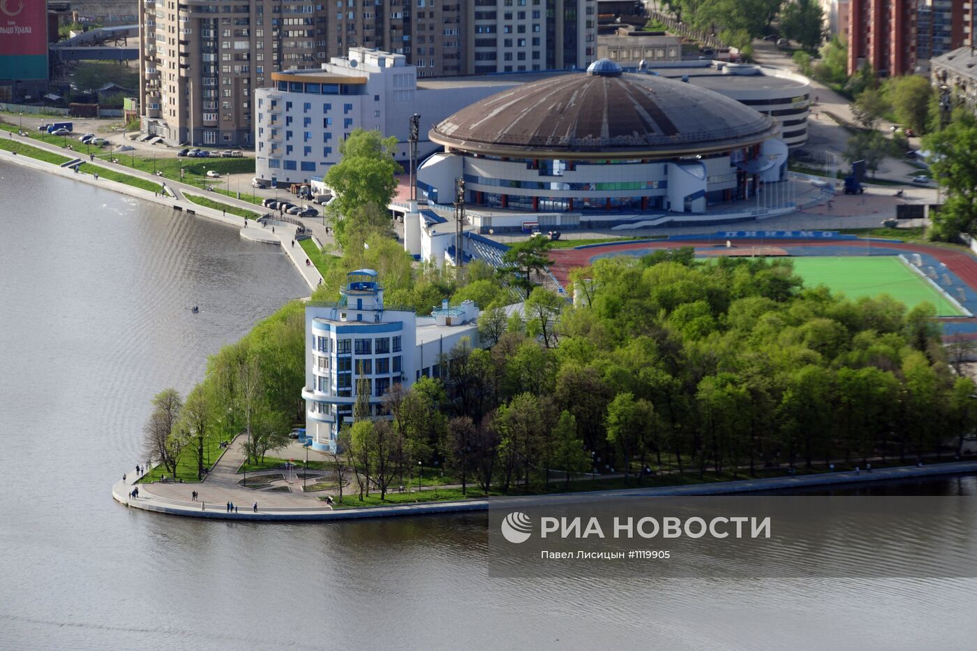 Смотровая площадка на небоскребе "Высоцкий" в Екатеринбурге