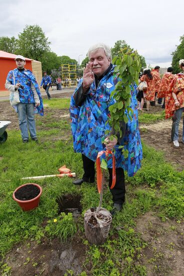 Воскресник фестиваля искусств "Черешневый лес"