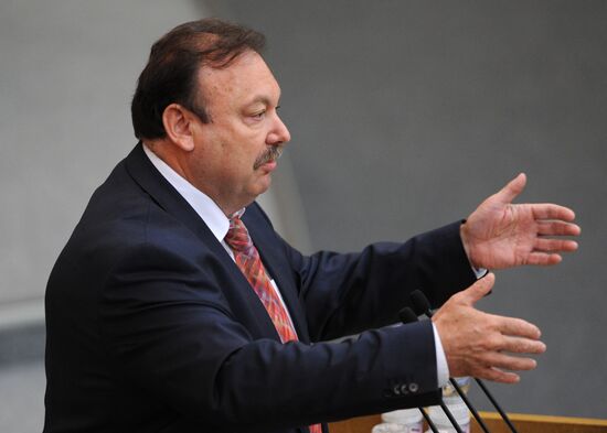 Пленарное заседание Государственной Думы РФ