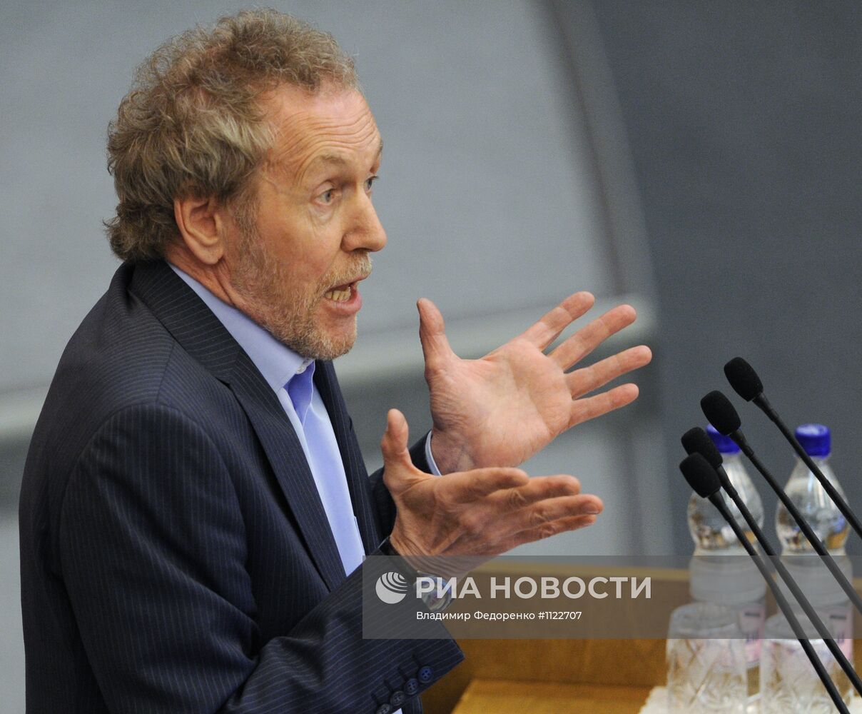 Пленарное заседание Государственной Думы РФ