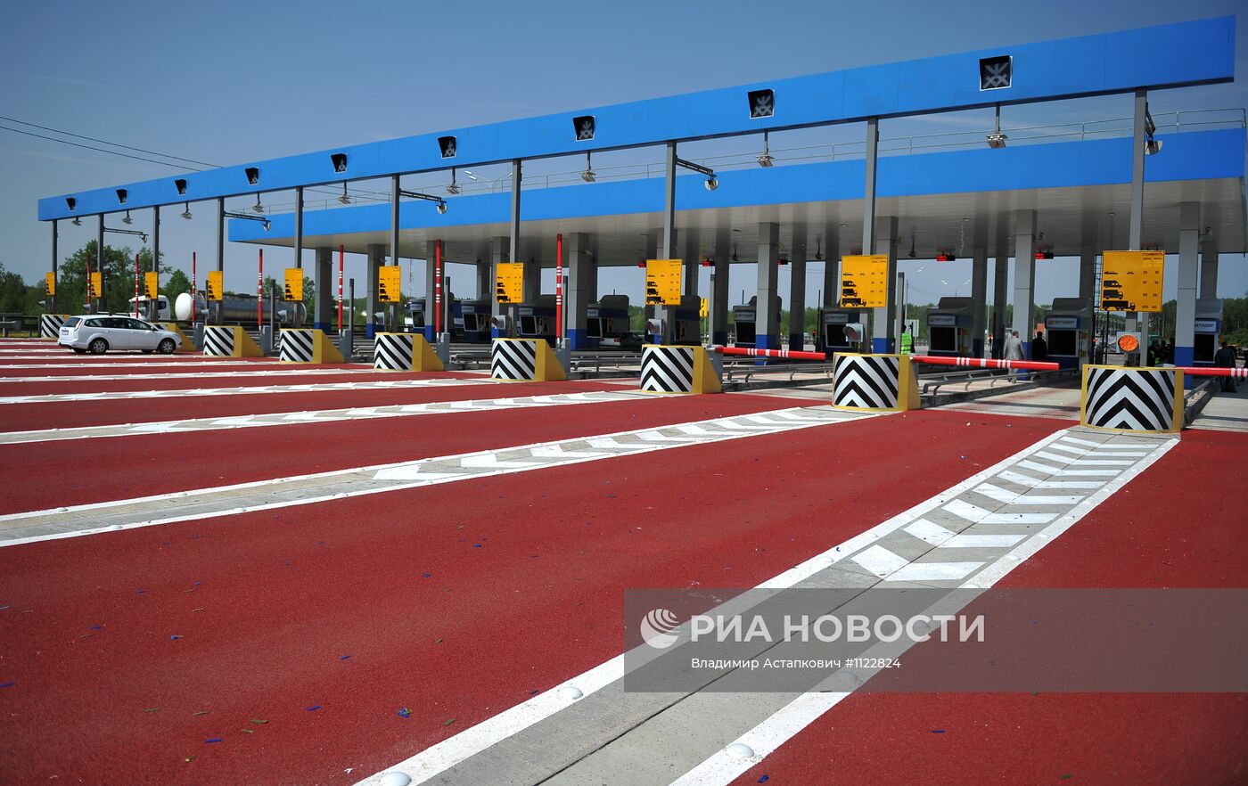 Открытие платного участка автомобильной дороги М-4 "Дон"