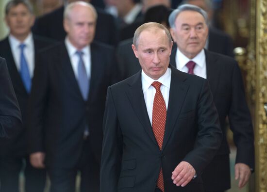 Неформальный саммит глав государств СНГ в Кремле