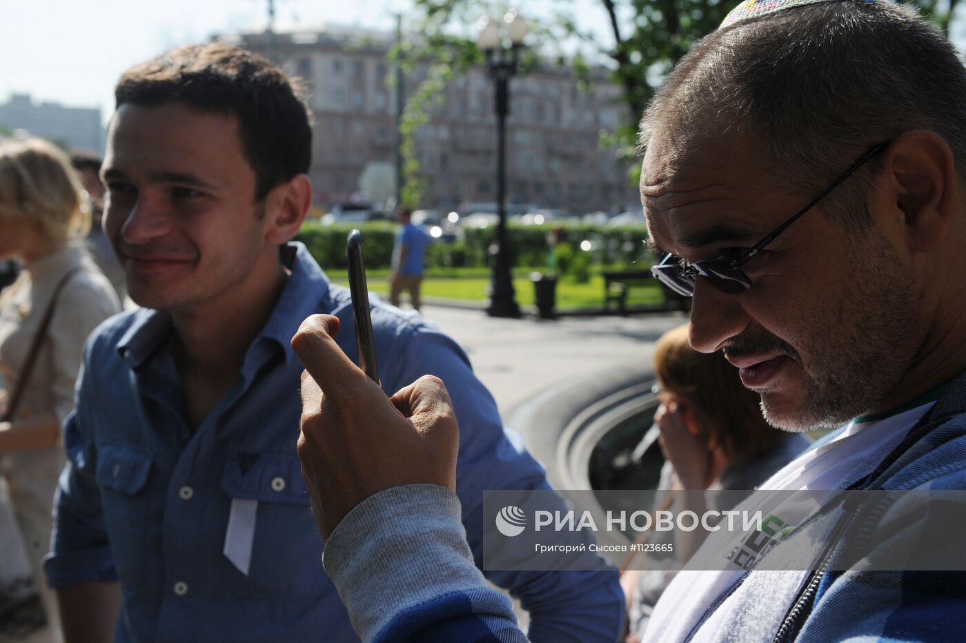 Акция оппозиции на Кудринской площади в Москве