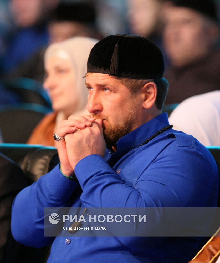 Выступление исполнителя коранических нашидов Мишари Рашида