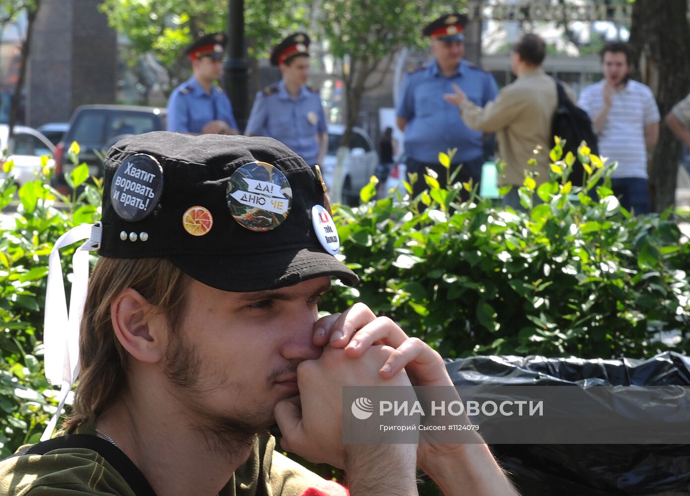 Акция оппозиции на Кудринской площади в Москве