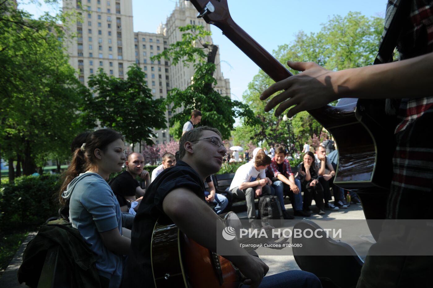 Акция оппозиции на Кудринской площади в Москве