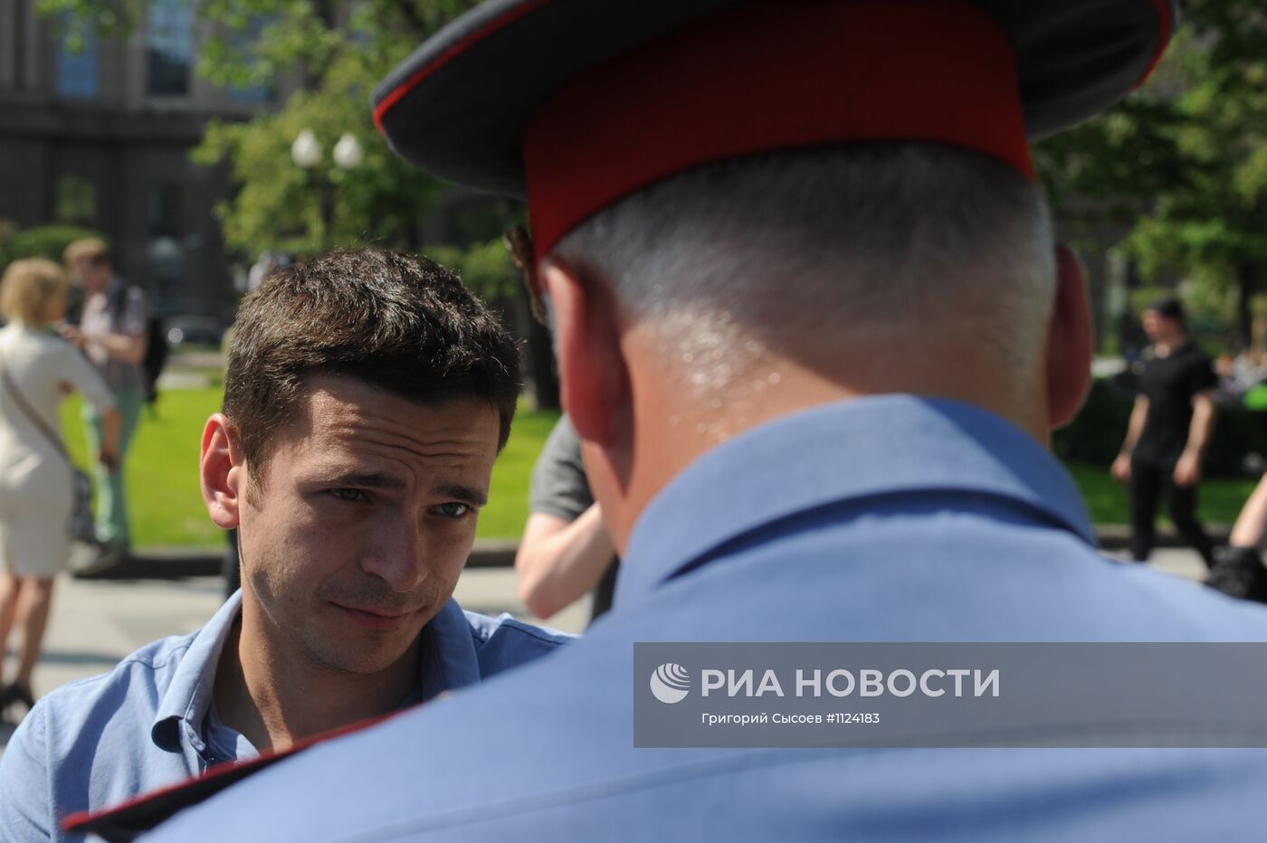 Акция оппозиции на Кудринской площади в Москве