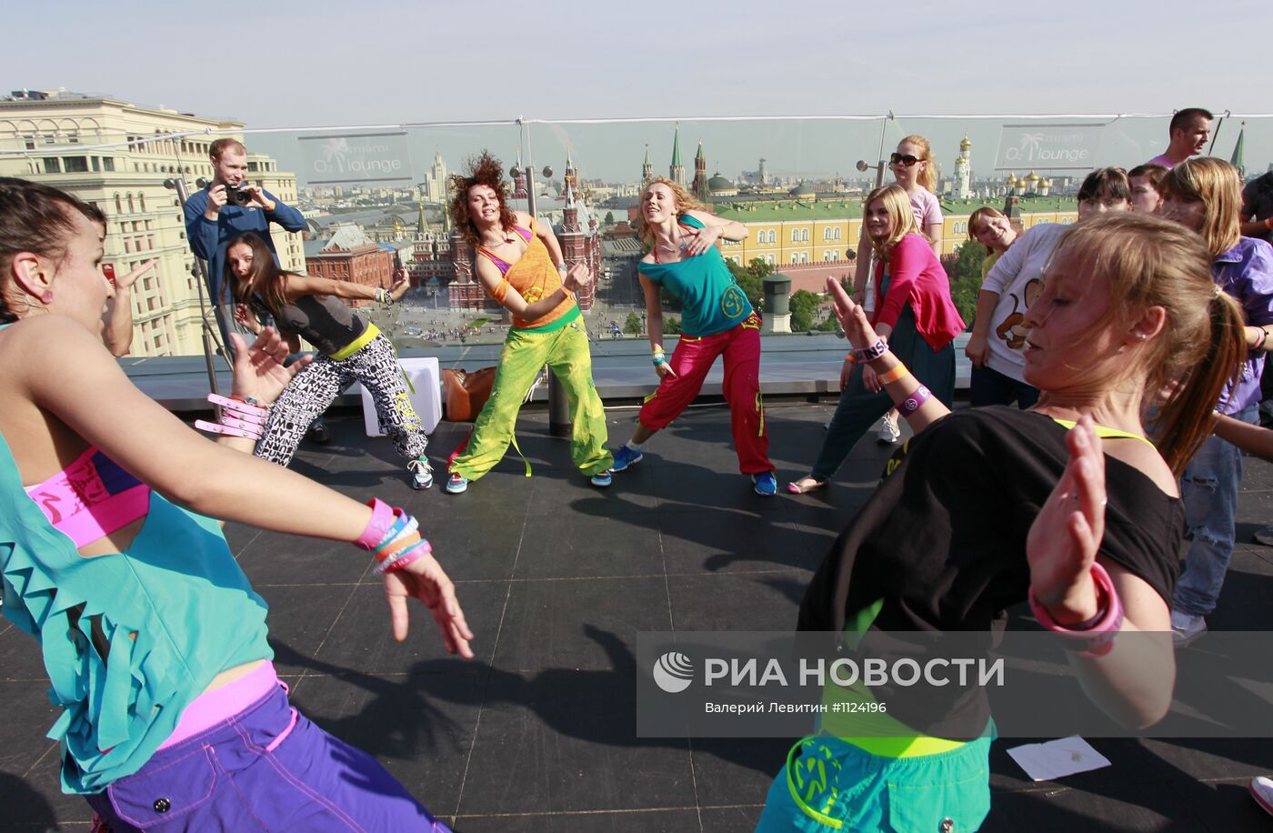 Zumba Fitness Party в одном из московских клубов