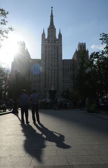 Акция оппозиции на Кудринской площади в Москве