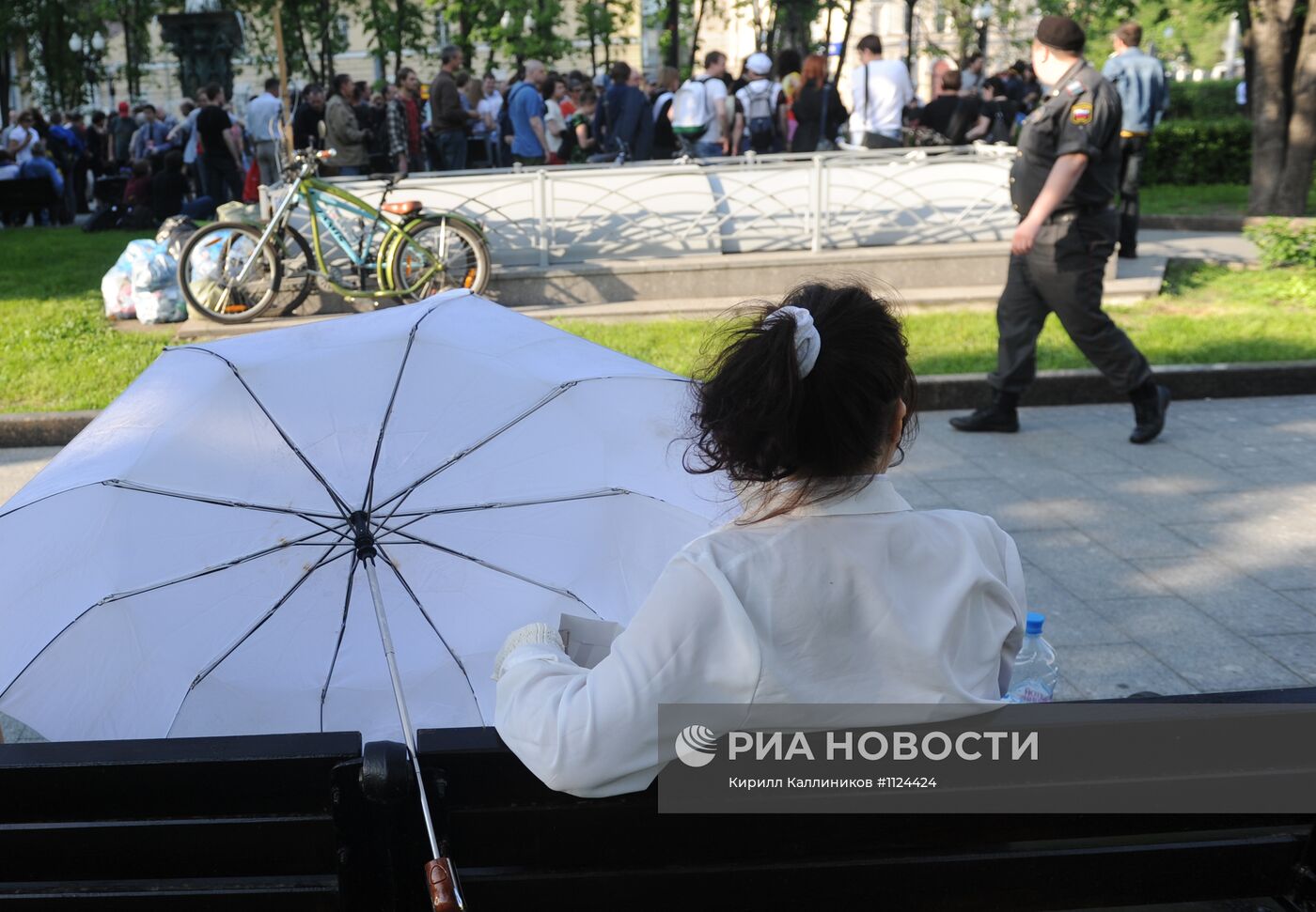 Акция оппозиции на Кудринской площади в Москве