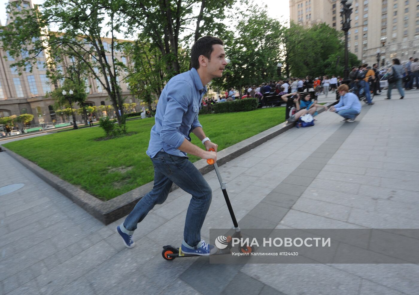 Акция оппозиции на Кудринской площади в Москве