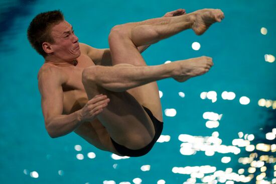 Прыжки в воду. ЧЕ-2012. Мужчины. Трамплин 1м