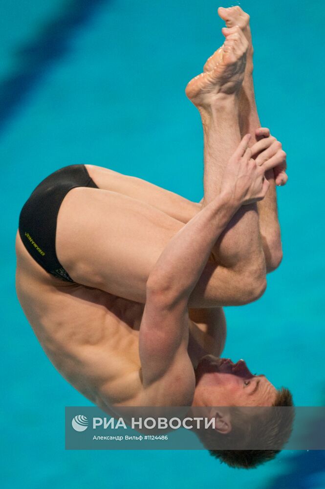 Прыжки в воду. ЧЕ-2012. Мужчины. Трамплин 1м