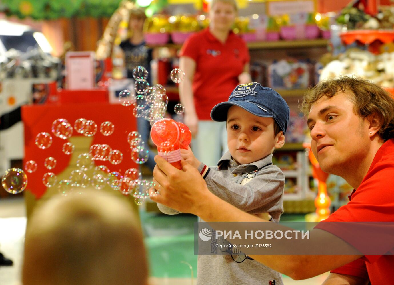 Открытие магазина игрушек Hamleys в Москве