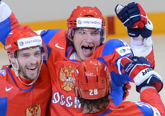 Хоккей. Чемпионат мира. Матч Россия – Норвегия