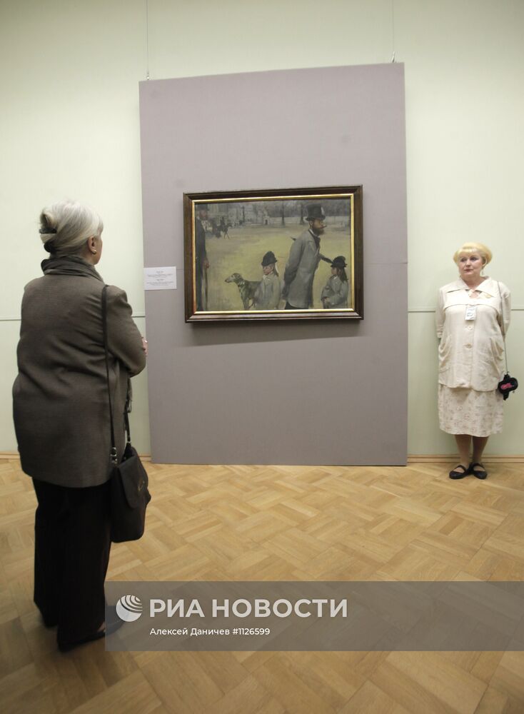 Открытие выставки "Дега. Площадь согласия. Возрожденные шедевры"